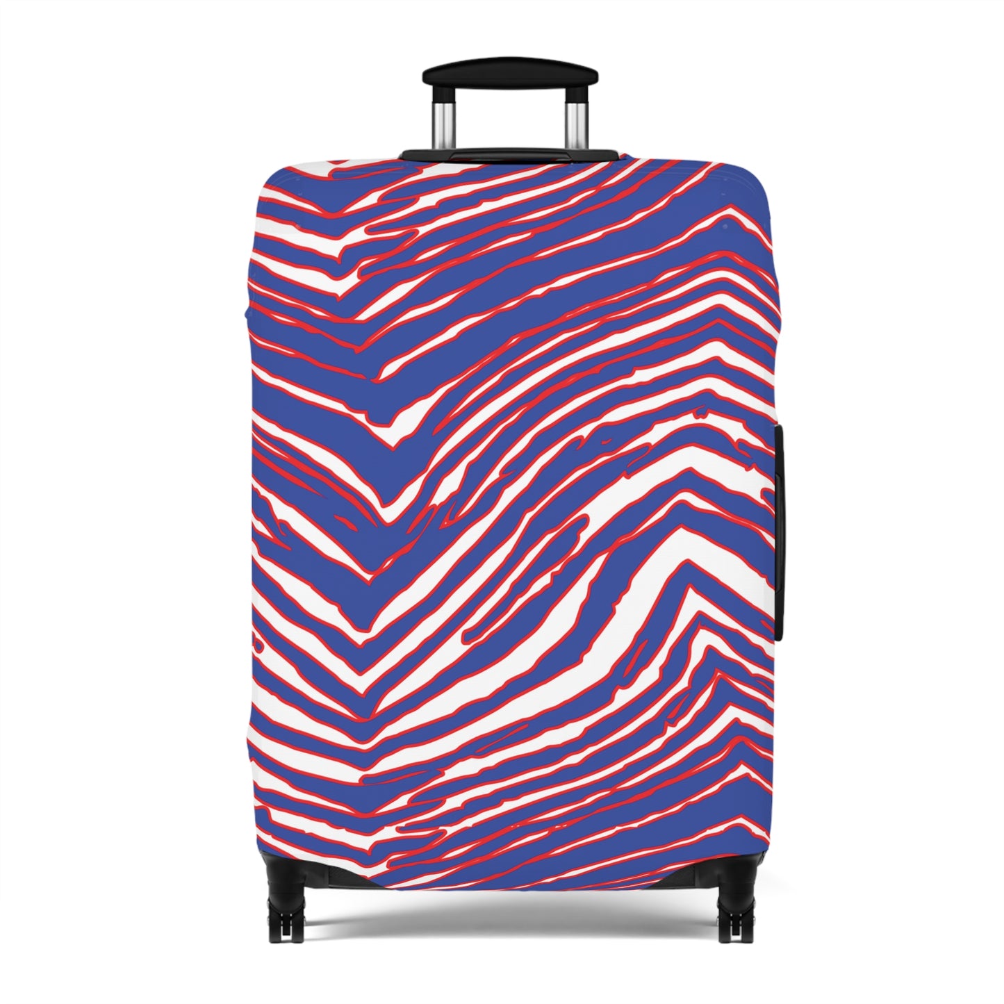 Buffalo Football Pattern Luggage Cover - Bflo Thread Co.