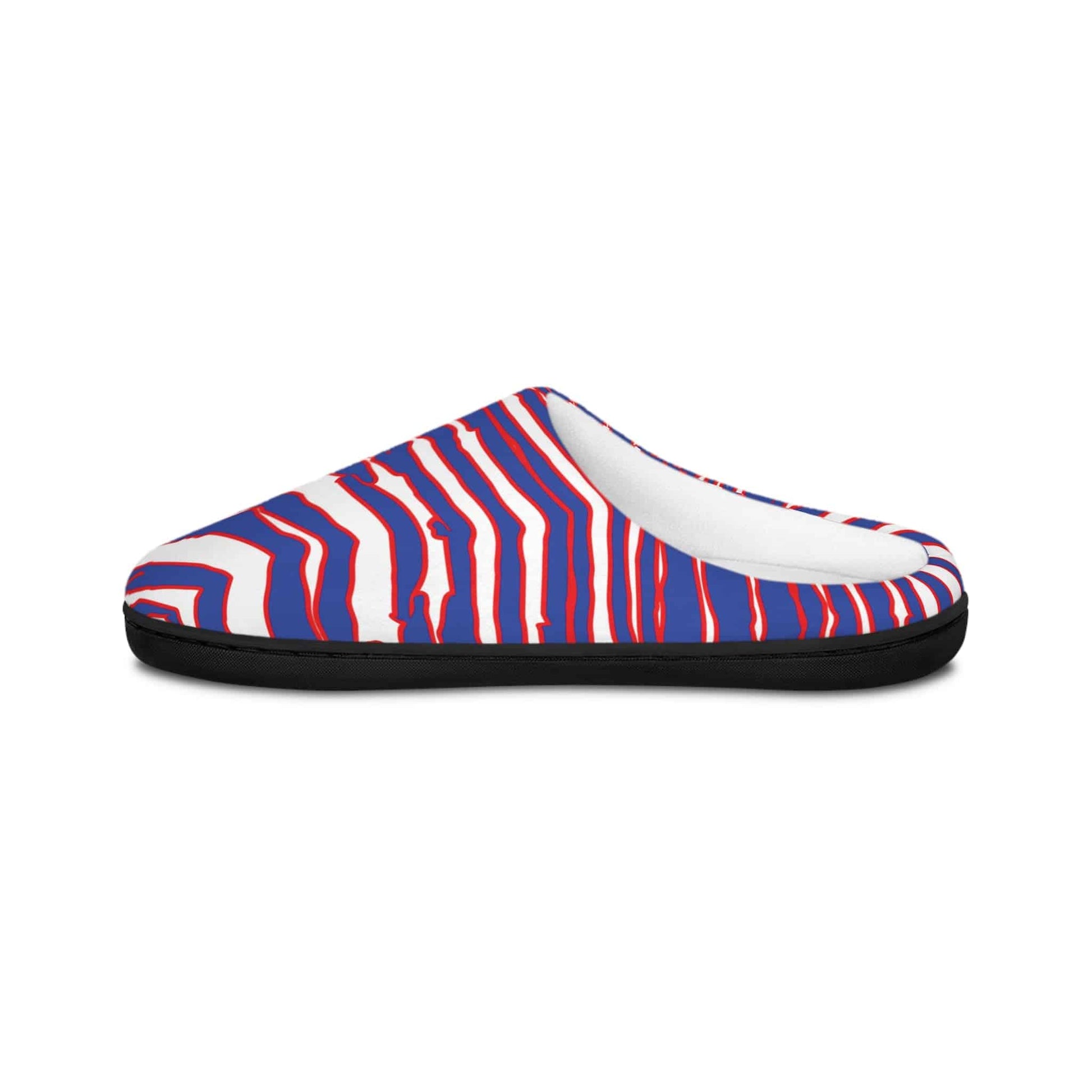 Buffalo Football Pattern Women's Indoor Slippers - Bflo Thread Co.
