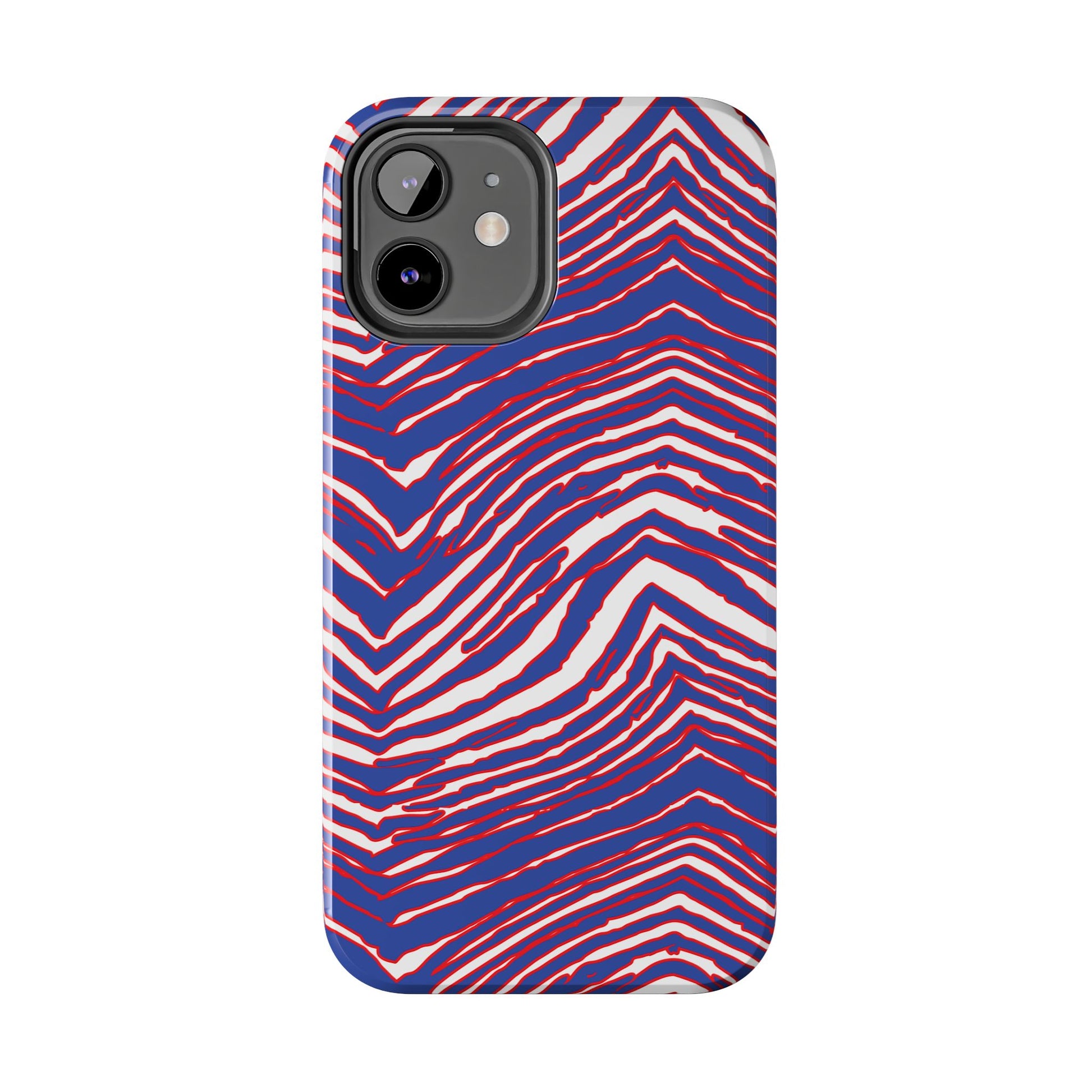 Buffalo Football Pattern iPhone Tough Phone Cases - Bflo Thread Co.