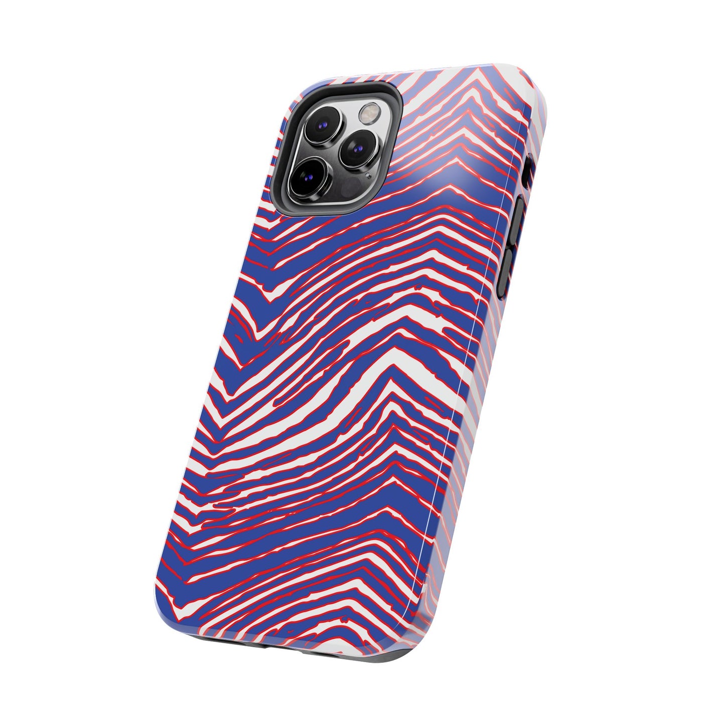 Buffalo Football Pattern iPhone Tough Phone Cases - Bflo Thread Co.