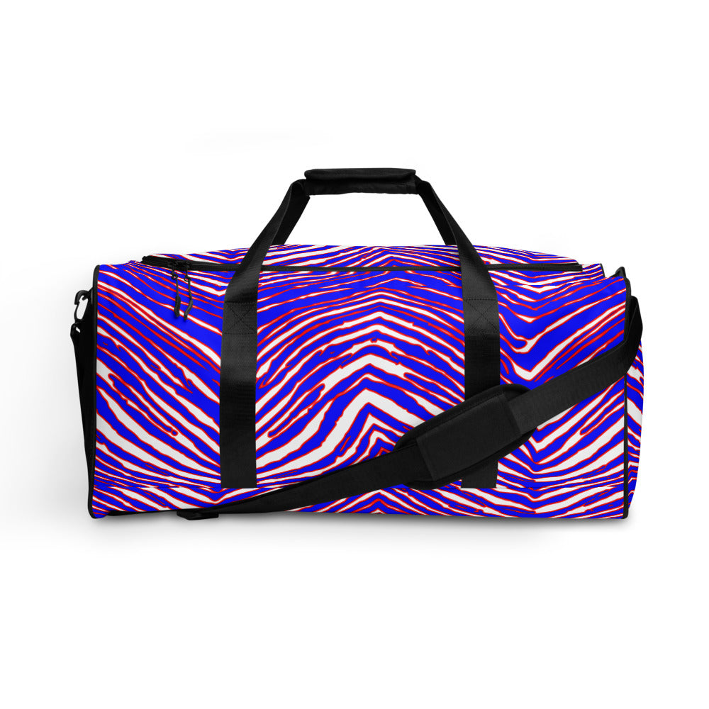 Buffalo Football Pattern Duffle Bag - Bflo Thread Co.