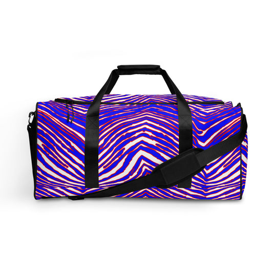 Buffalo Football Pattern Duffle Bag - Bflo Thread Co.