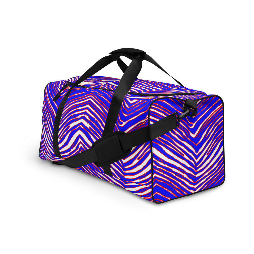 Buffalo Football Pattern Duffle Bag - Bflo Thread Co.
