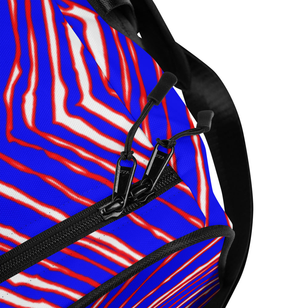 Buffalo Football Pattern Duffle Bag - Bflo Thread Co.