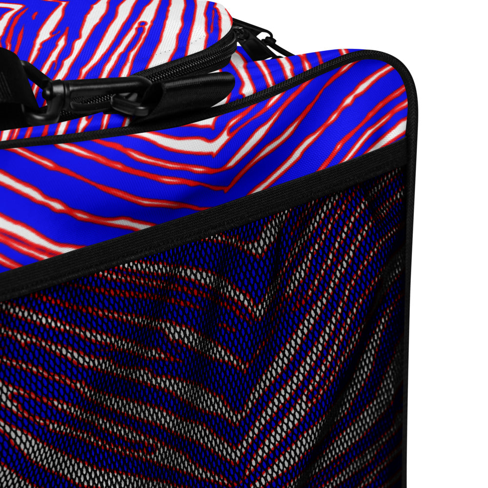 Buffalo Football Pattern Duffle Bag - Bflo Thread Co.