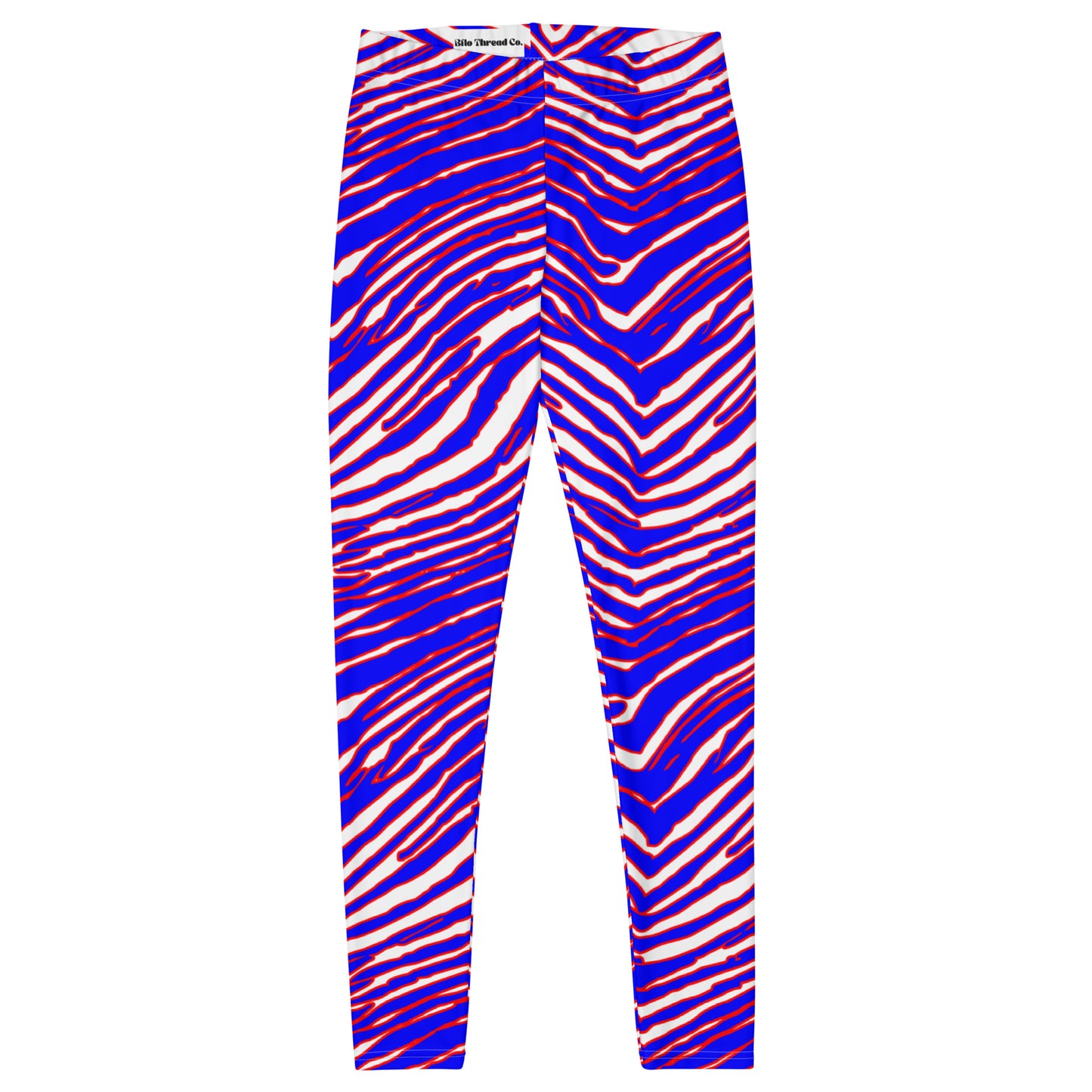 Buffalo Football Pattern Leggings - Bflo Thread Co.