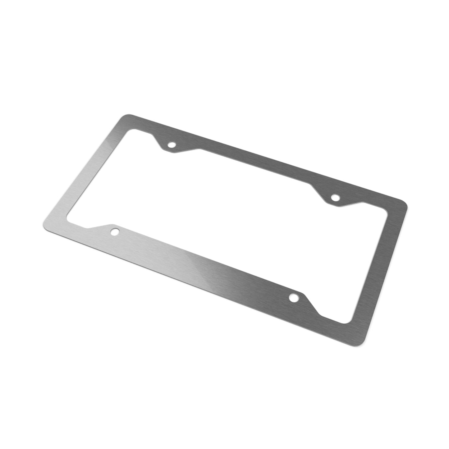 Buffalo Football Pattern Metal License Plate Frame - Bflo Thread Co.