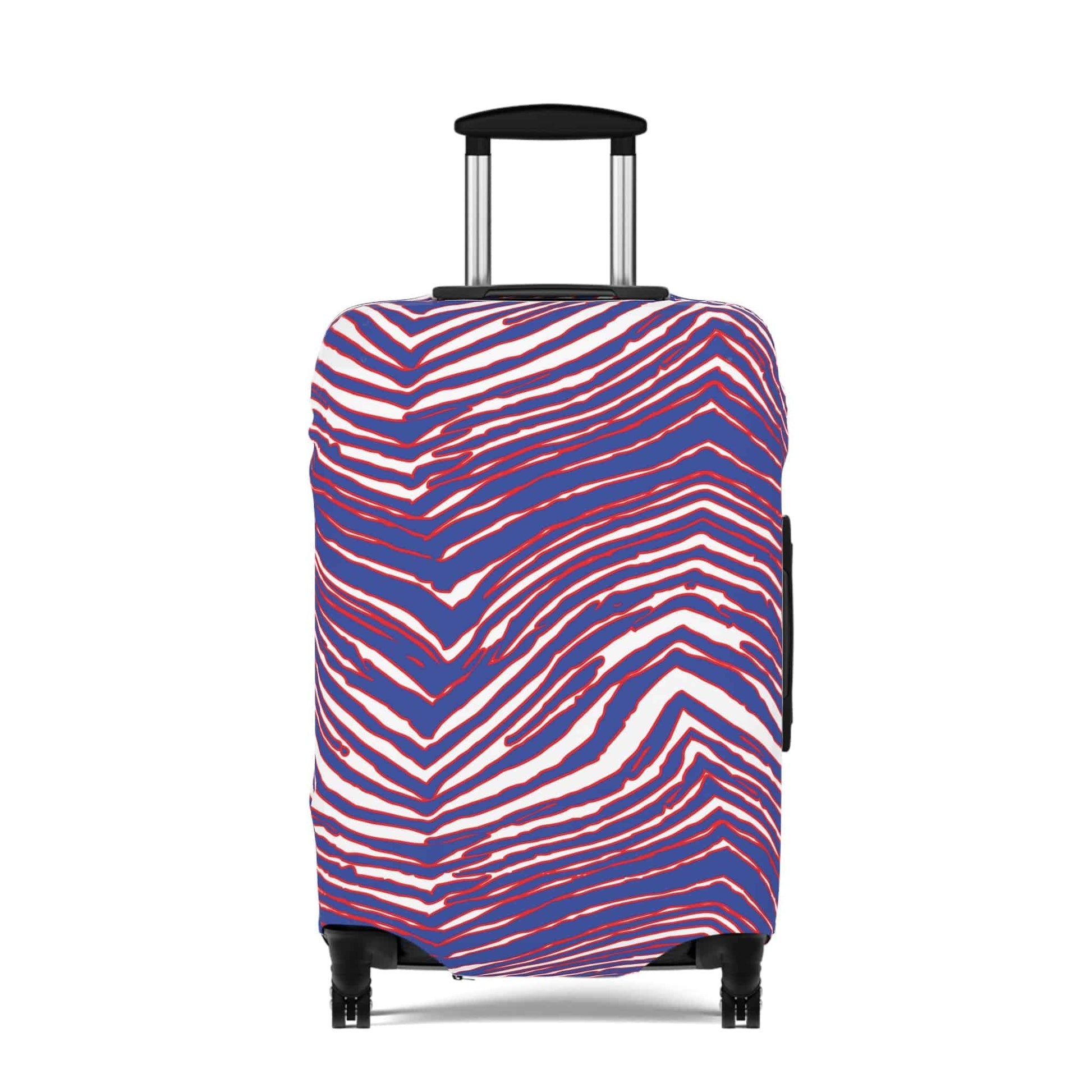 Buffalo Football Pattern Luggage Cover - Bflo Thread Co.