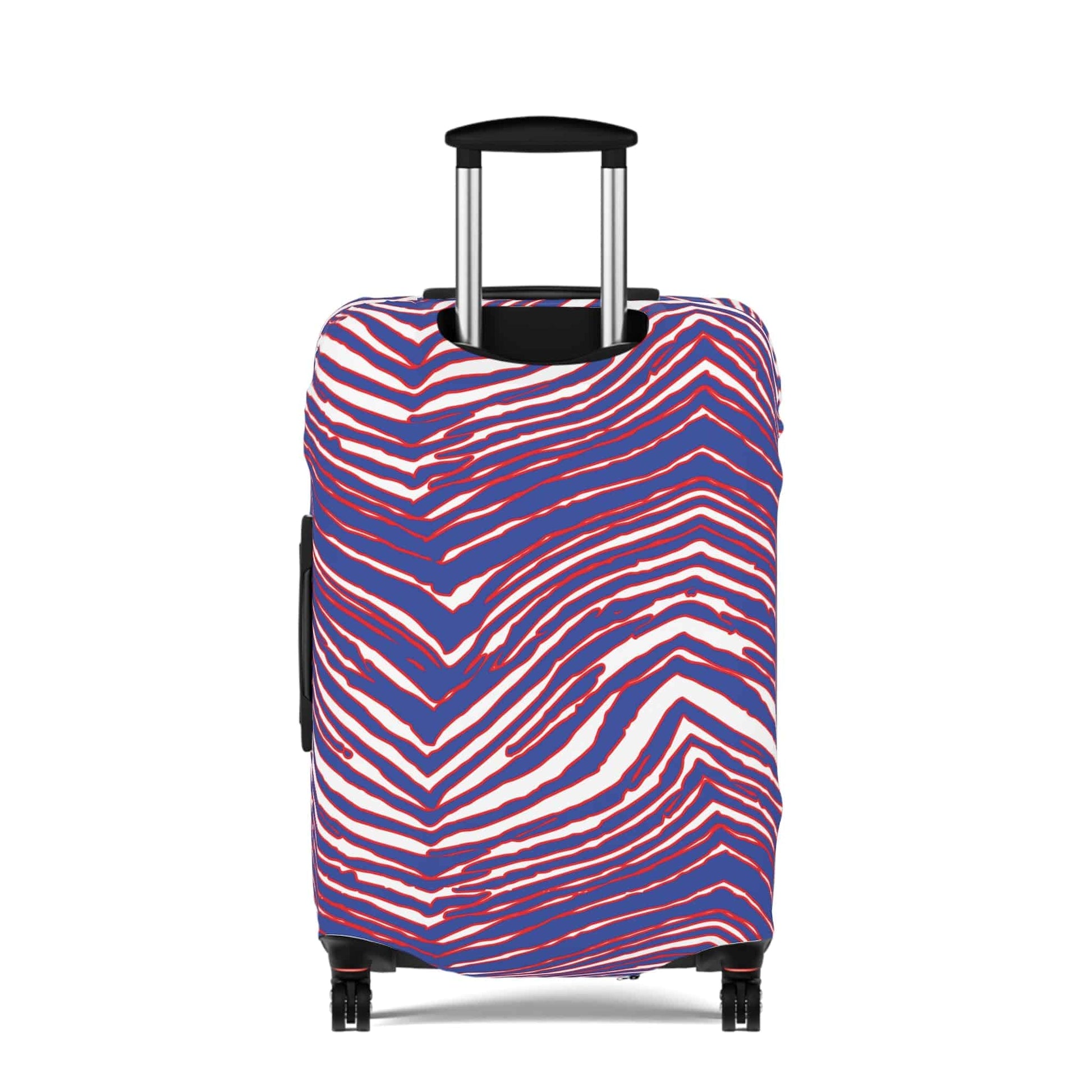 Buffalo Football Pattern Luggage Cover - Bflo Thread Co.