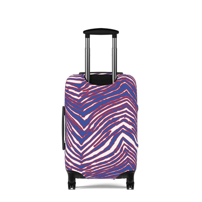 Buffalo Football Pattern Luggage Cover - Bflo Thread Co.