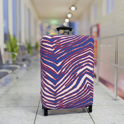Buffalo Football Pattern Luggage Cover - Bflo Thread Co.