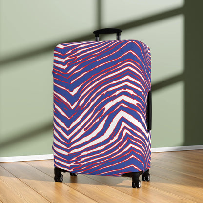 Buffalo Football Pattern Luggage Cover - Bflo Thread Co.