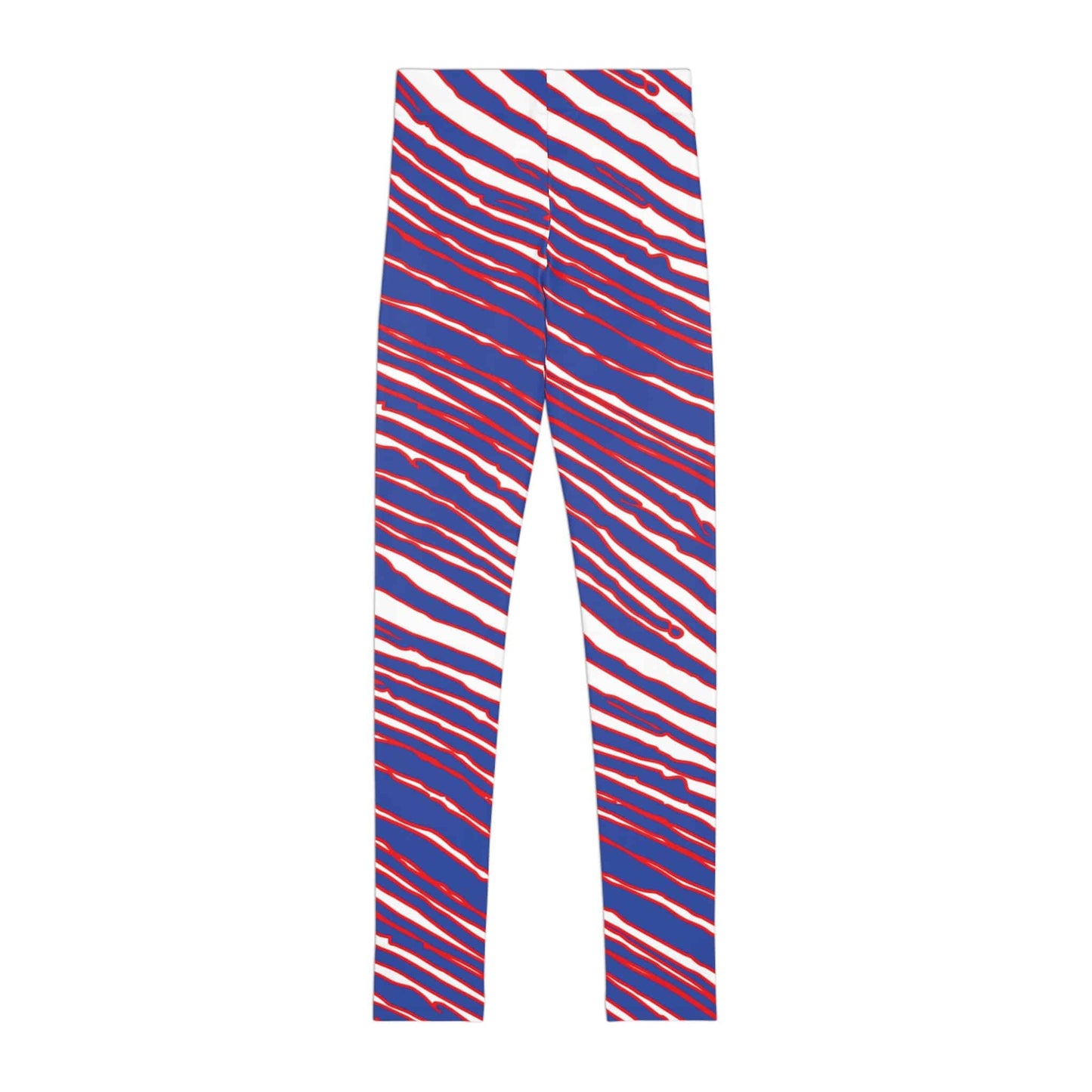 Buffalo Football Pattern Youth Leggings - Bflo Thread Co.
