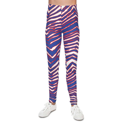 Buffalo Football Pattern Youth Leggings - Bflo Thread Co.