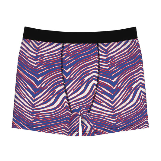 Buffalo Football Pattern Men's Boxer Briefs - Bflo Thread Co.