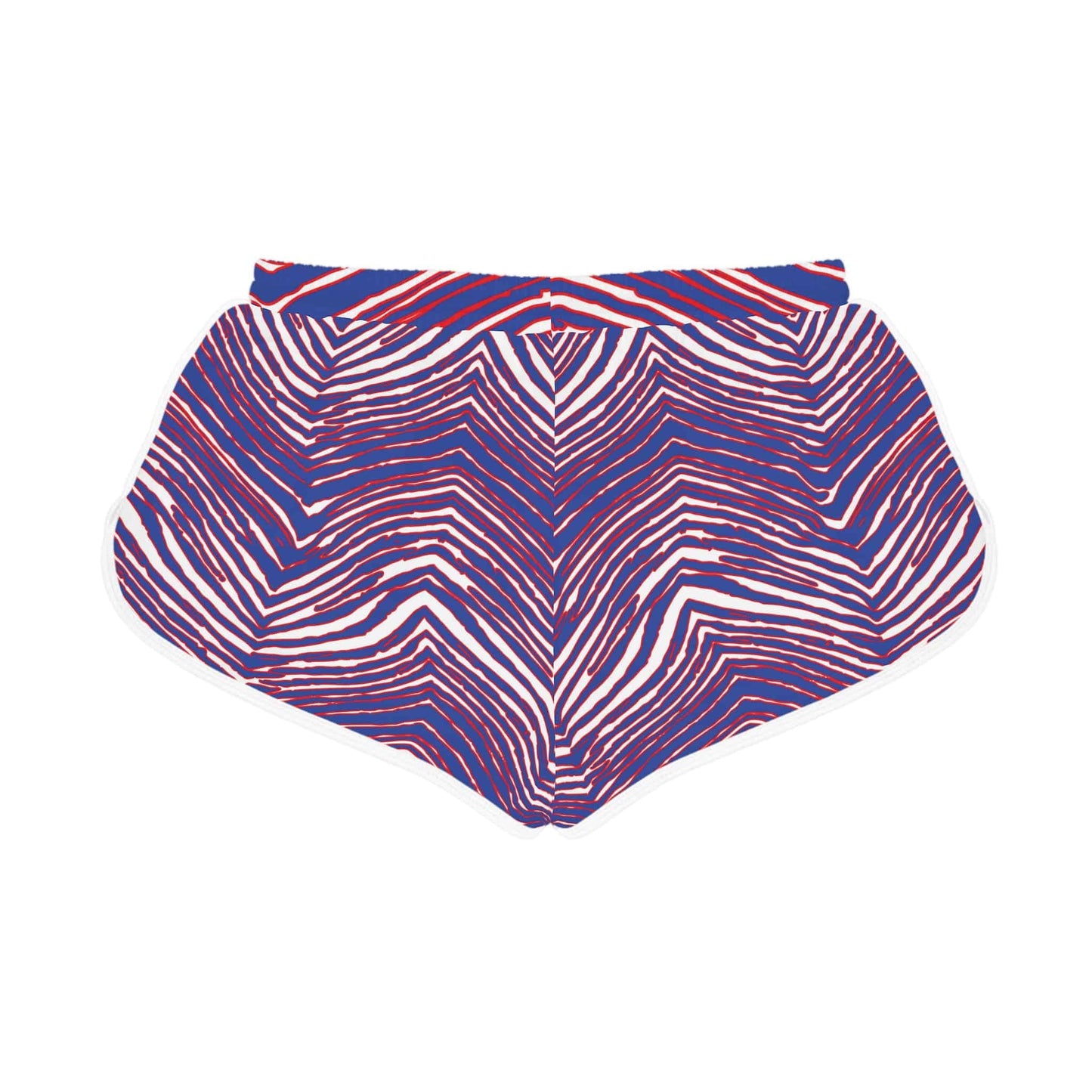 Buffalo Football Pattern Women's Relaxed Shorts - Bflo Thread Co.