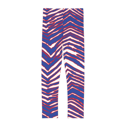 Buffalo Football Pattern Kids Leggings - Bflo Thread Co.