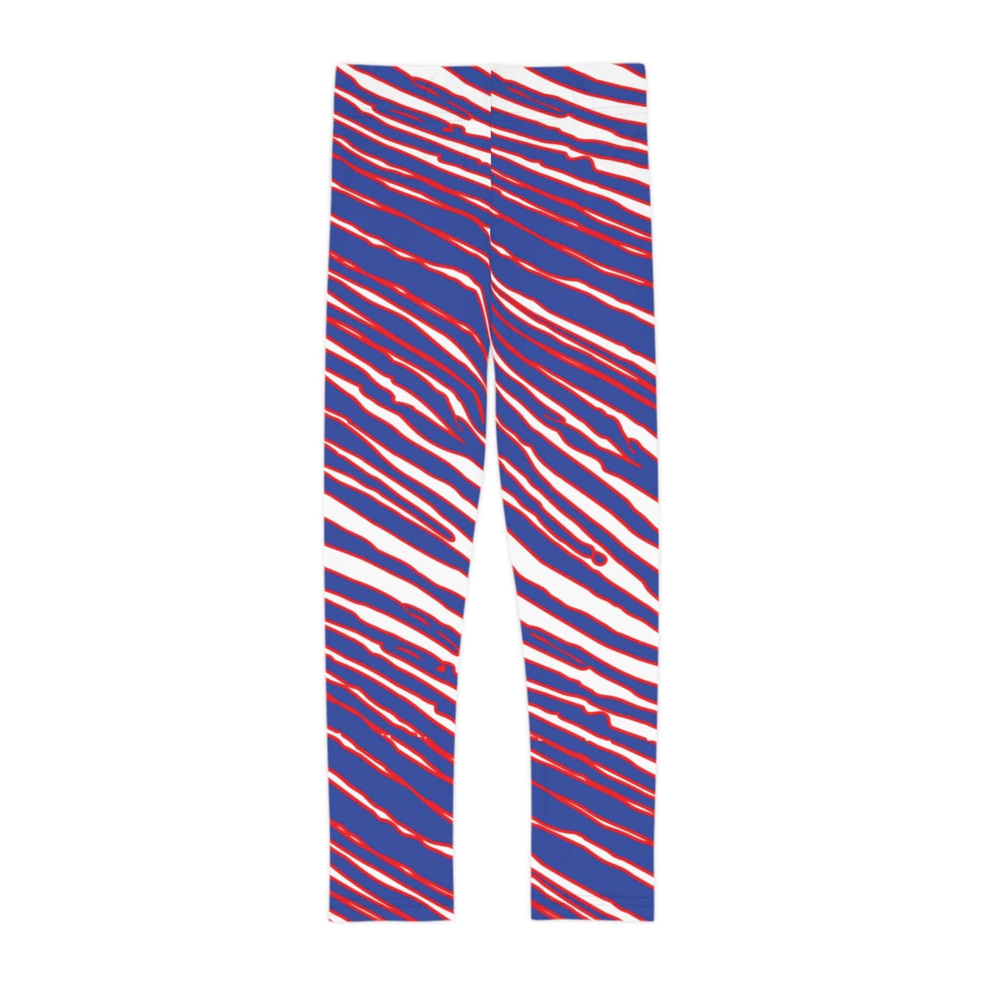 Buffalo Football Pattern Kids Leggings - Bflo Thread Co.