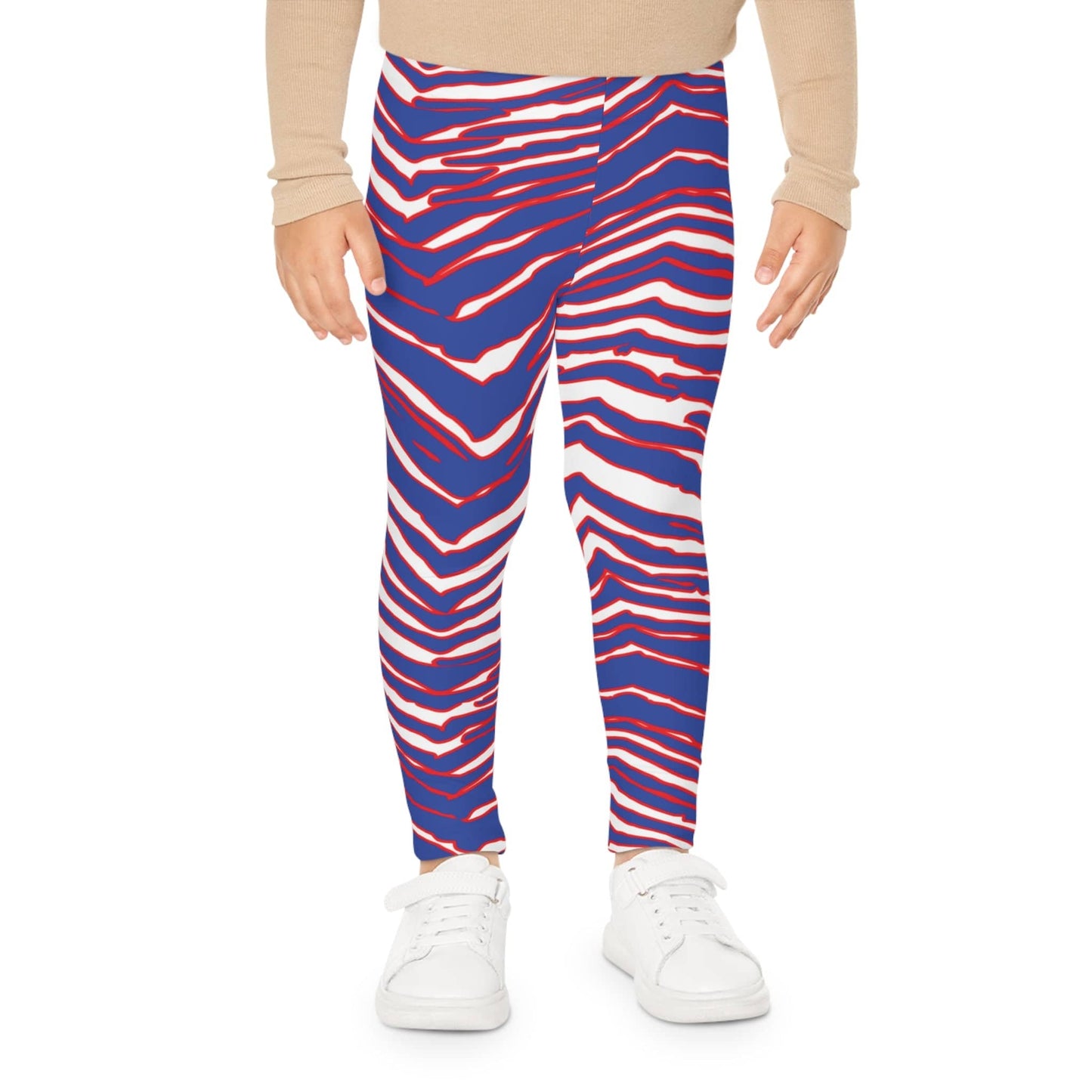 Buffalo Football Pattern Kids Leggings - Bflo Thread Co.