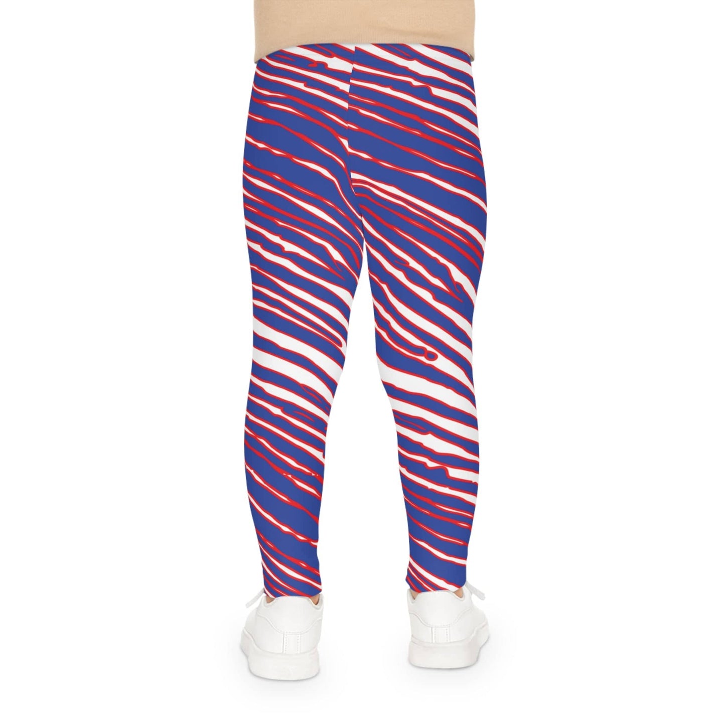 Buffalo Football Pattern Kids Leggings - Bflo Thread Co.