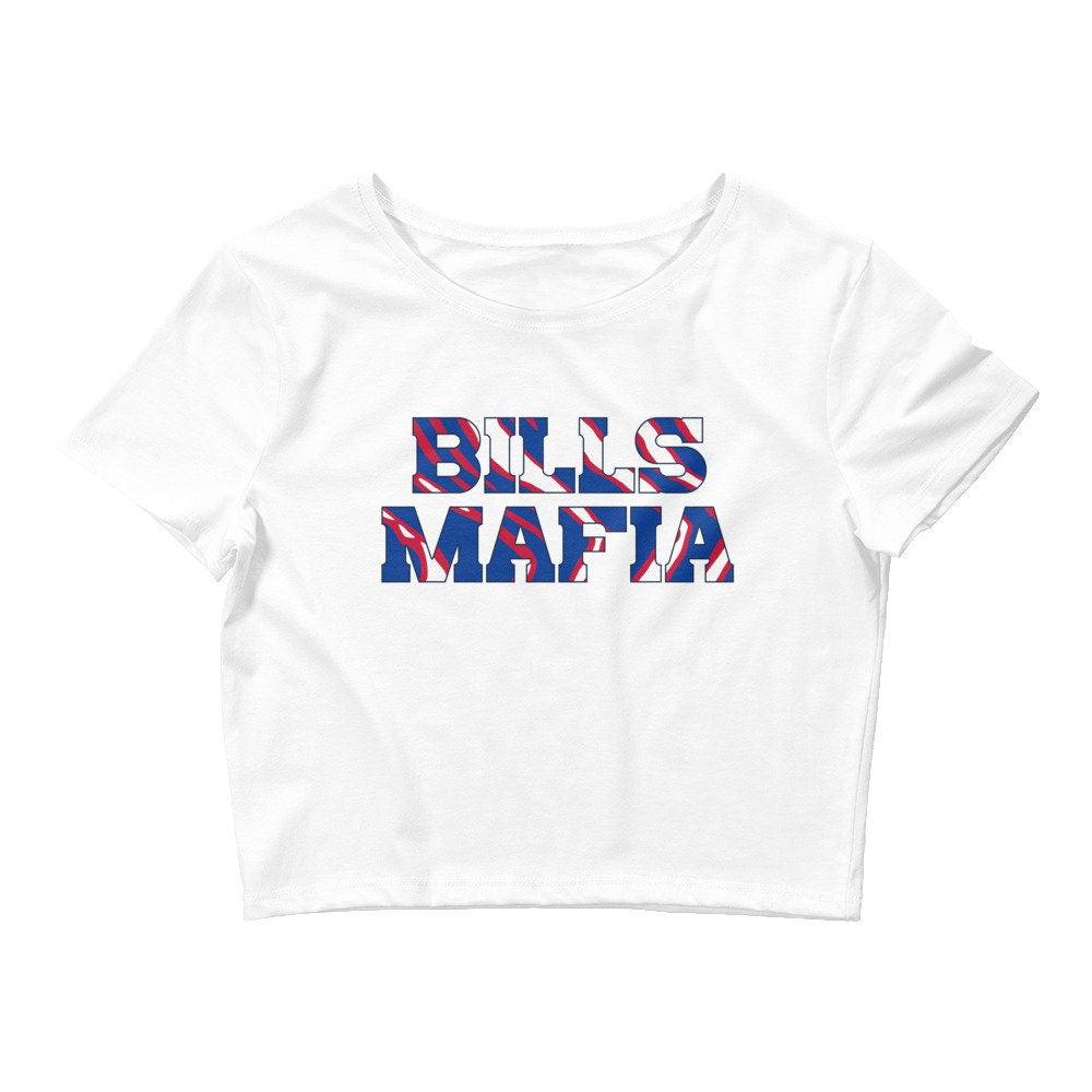 Bills Mafia Crop Tee - Bflo Thread Co.