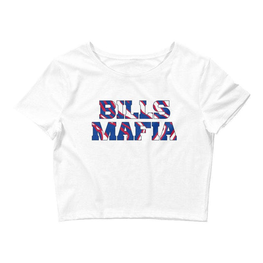 Bills Mafia Crop Tee - Bflo Thread Co.