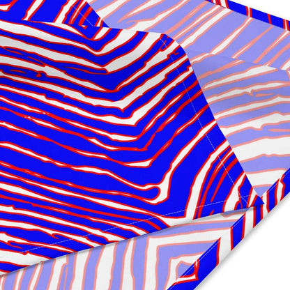 Buffalo Football Pattern Dog Bandana - Bflo Thread Co.