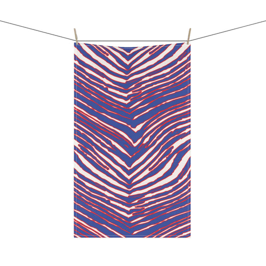 Buffalo Football Pattern Kitchen Towel - Bflo Thread Co.