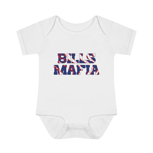 Bills Mafia Infant Baby Rib Bodysuit - Bflo Thread Co.
