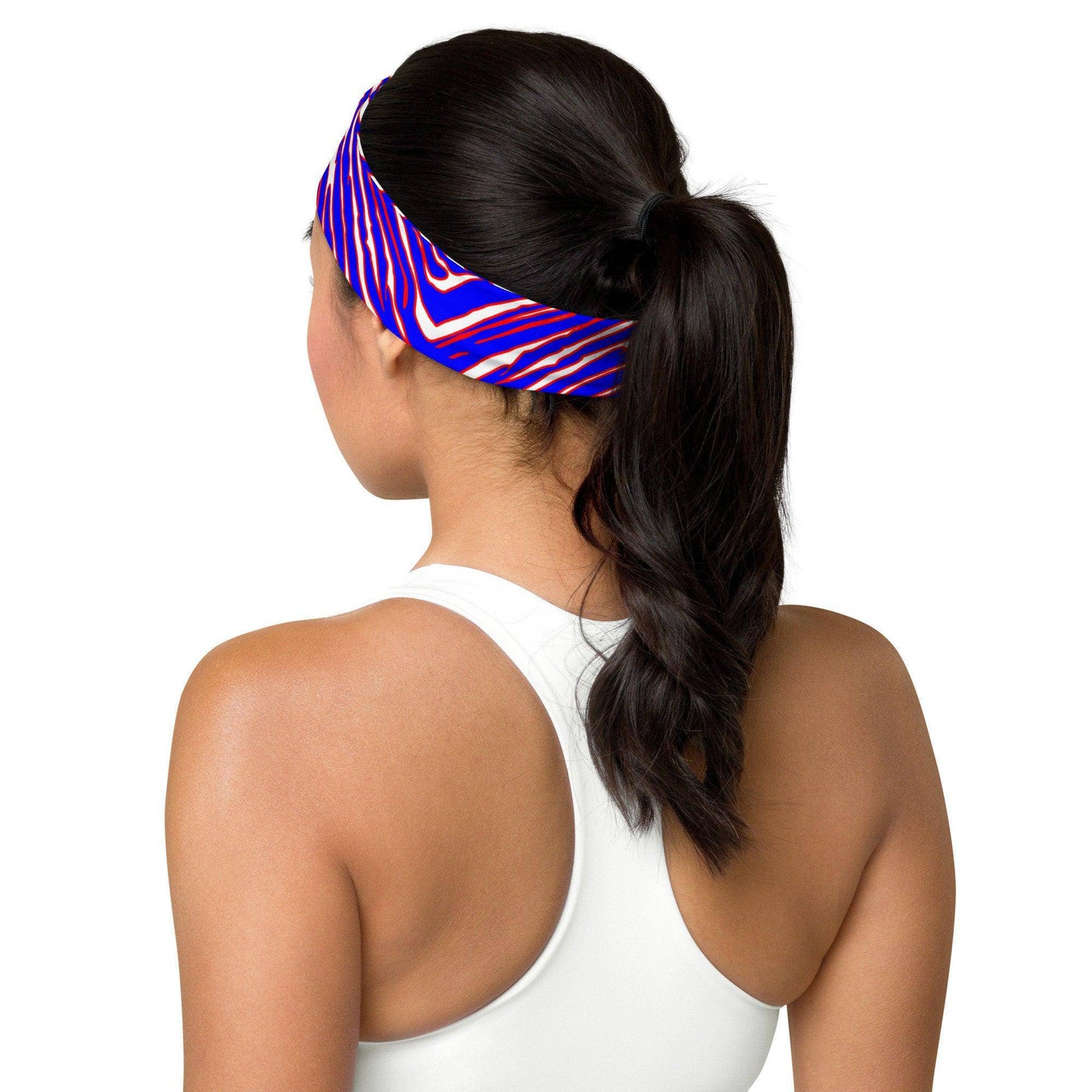 Buffalo Bills Football Pattern Headband - Bflo Thread Co.