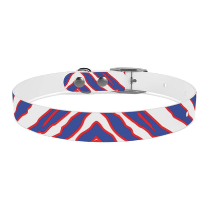 Buffalo Football Pattern Dog Collar - Bflo Thread Co.