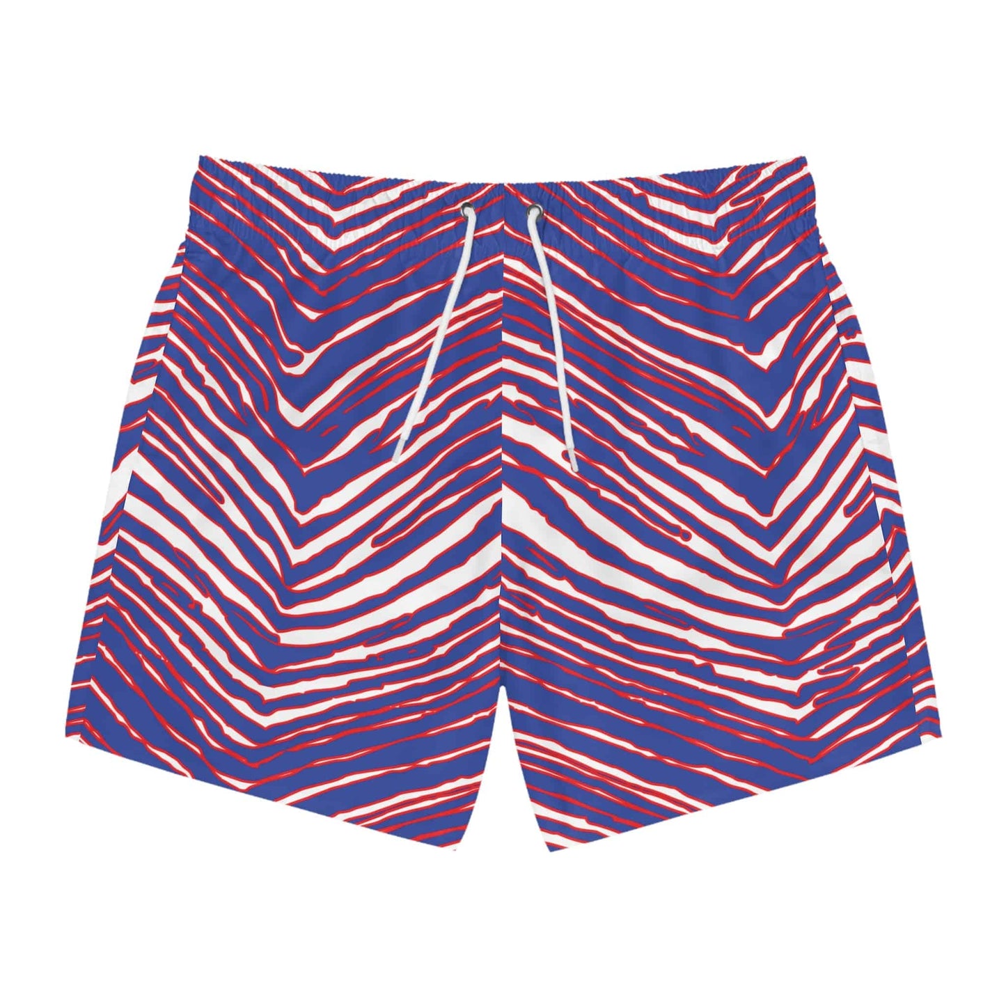 Buffalo Football Pattern Swim Trunks - Bflo Thread Co.