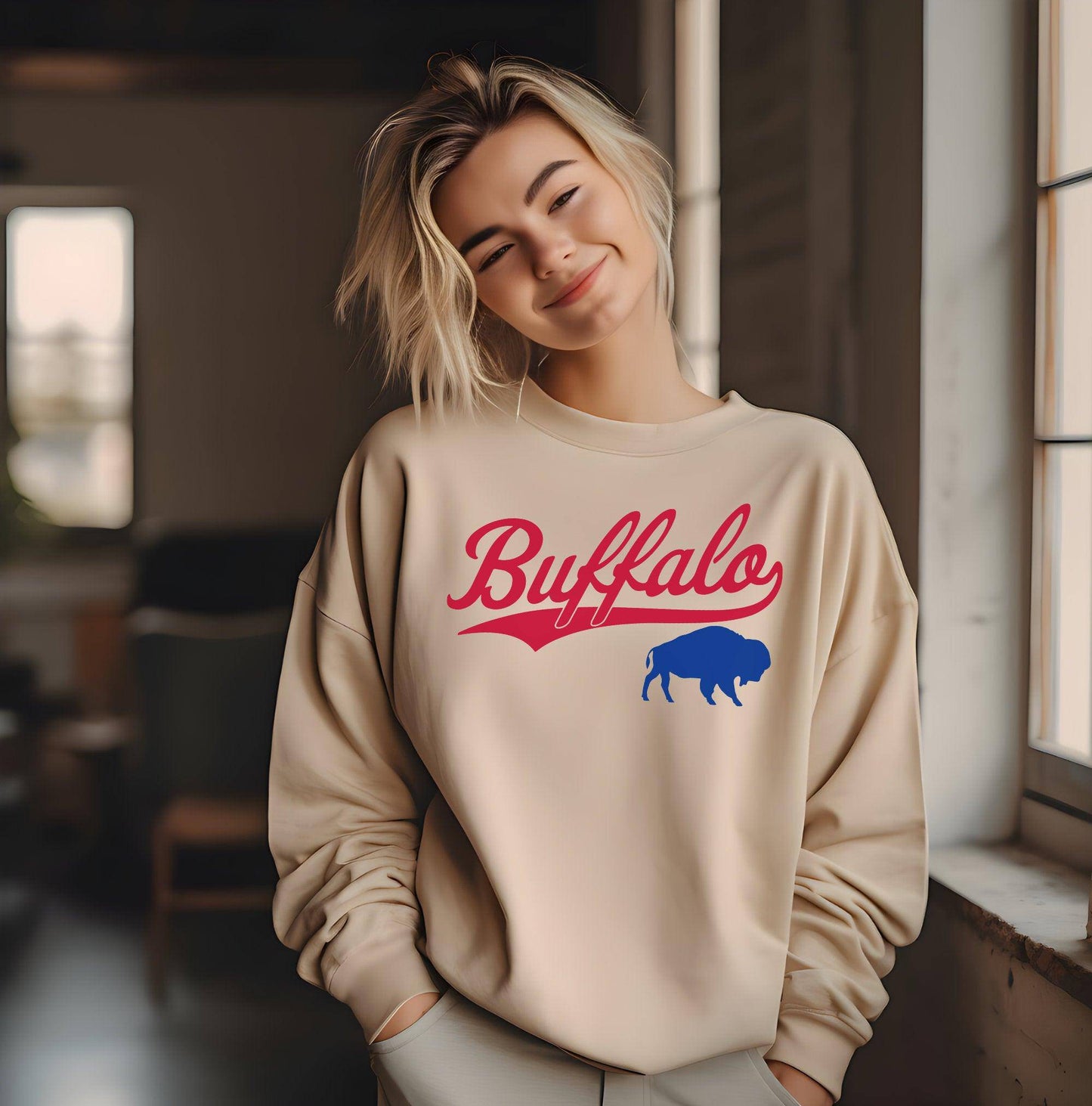 Buffalo Vintage Sweatshirt - Bflo Thread Co.