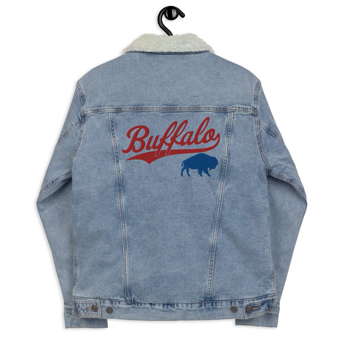 Vintage Buffalo Denim Sherpa Jean Jacket - Bflo Thread Co.