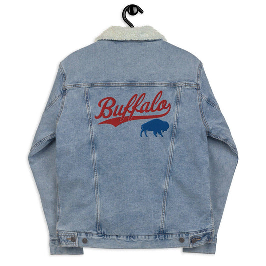 Vintage Buffalo Denim Sherpa Jean Jacket - Bflo Thread Co.