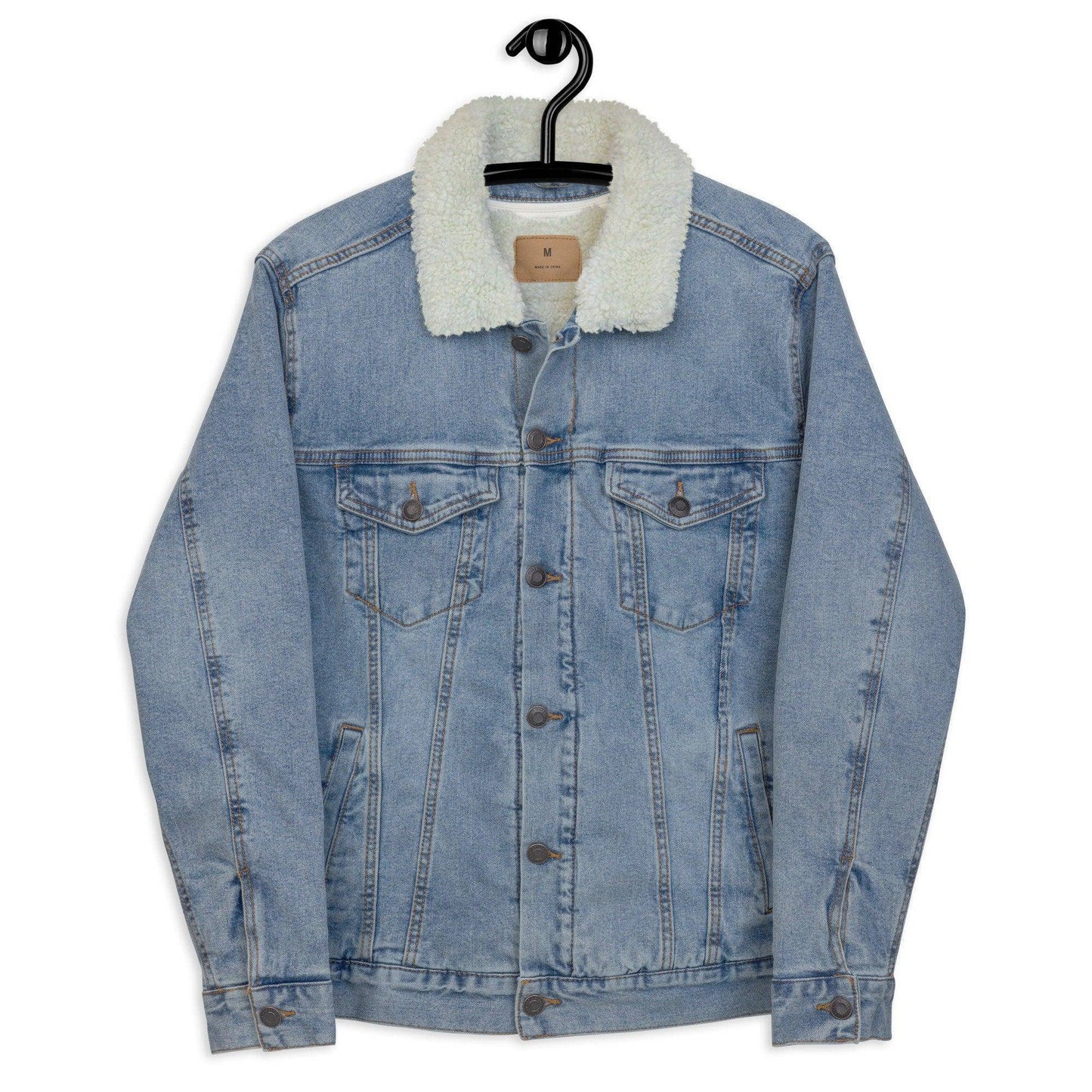 Vintage Buffalo Denim Sherpa Jean Jacket - Bflo Thread Co.