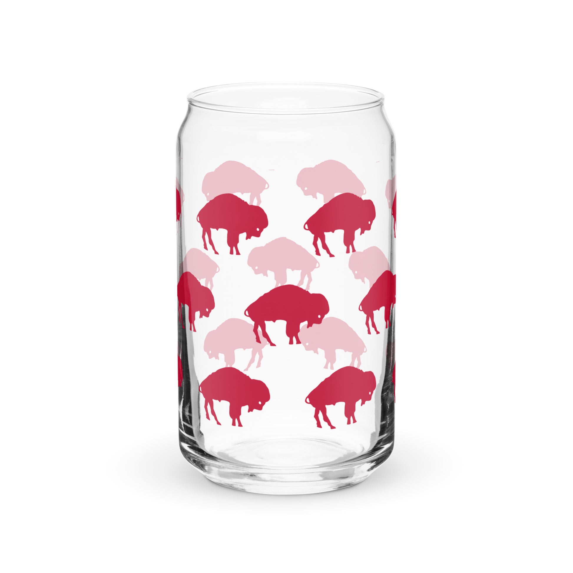 Buffalo Can-Shaped Glass 16 oz. - Bflo Thread Co.