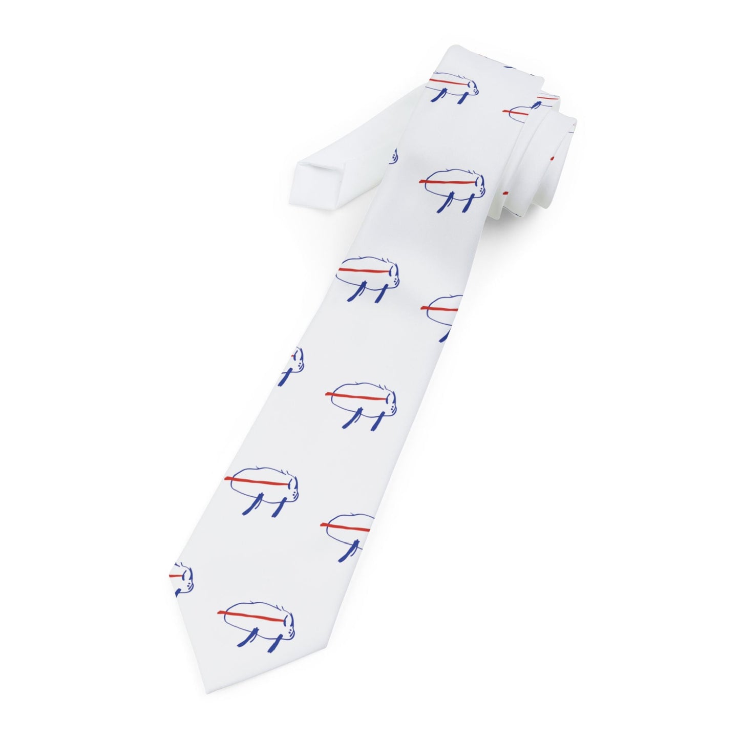Josh Allen Potato Buffalo Necktie - Bflo Thread Co.