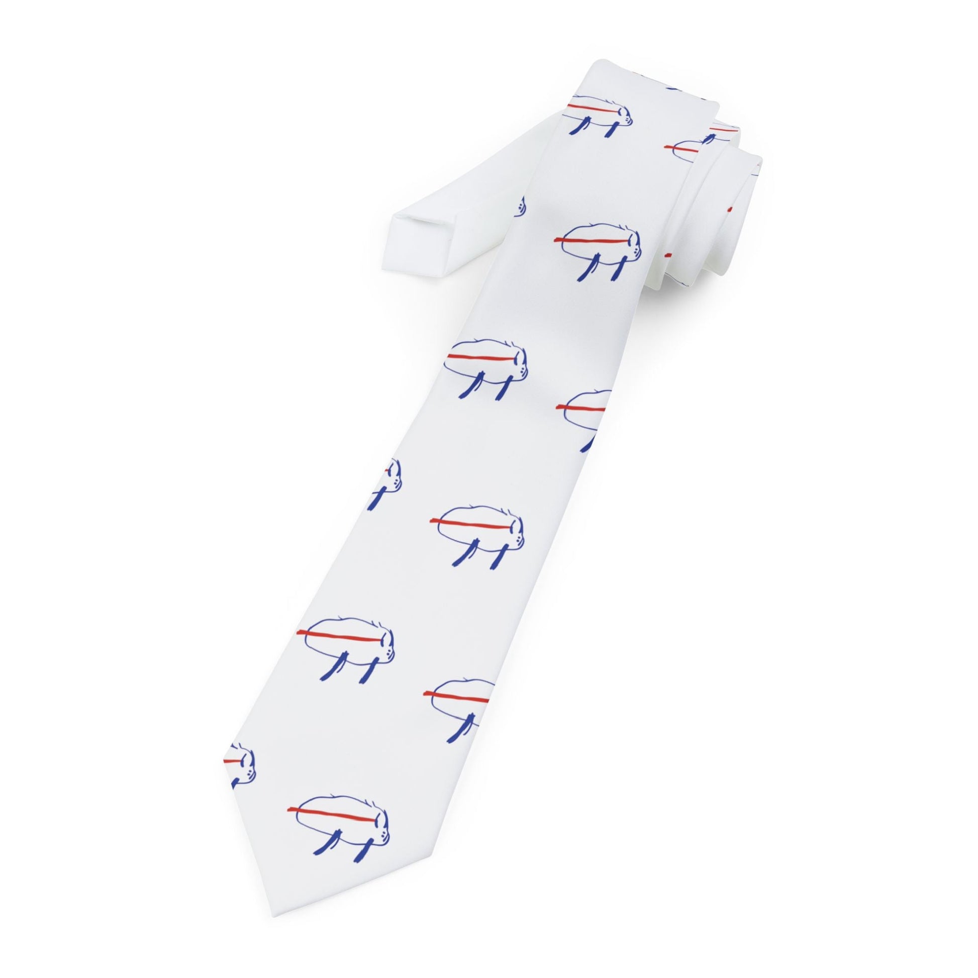 Josh Allen Potato Buffalo Necktie - Bflo Thread Co.