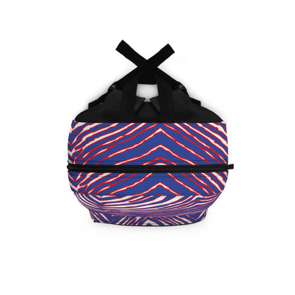 Buffalo Football Pattern Backpack - Bflo Thread Co.