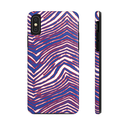 Buffalo Football Pattern iPhone Tough Phone Cases - Bflo Thread Co.