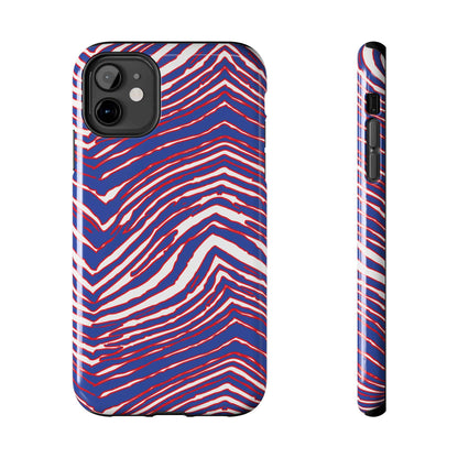 Buffalo Football Pattern iPhone Tough Phone Cases - Bflo Thread Co.