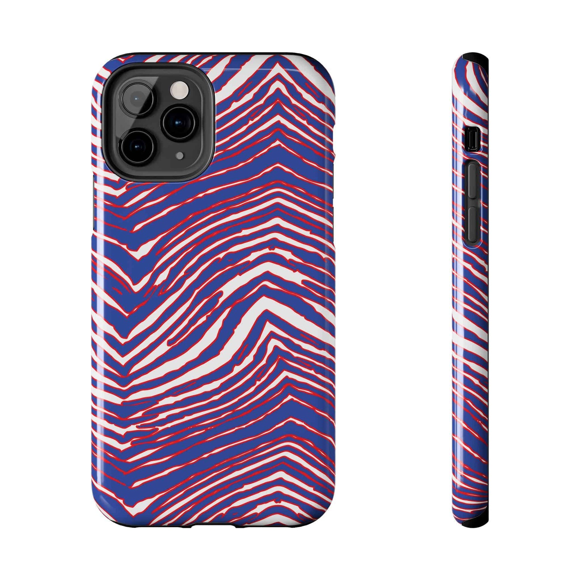 Buffalo Football Pattern iPhone Tough Phone Cases - Bflo Thread Co.