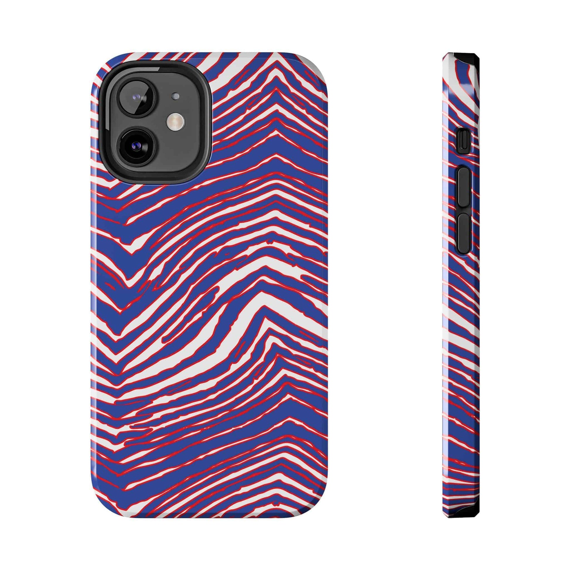 Buffalo Football Pattern iPhone Tough Phone Cases - Bflo Thread Co.