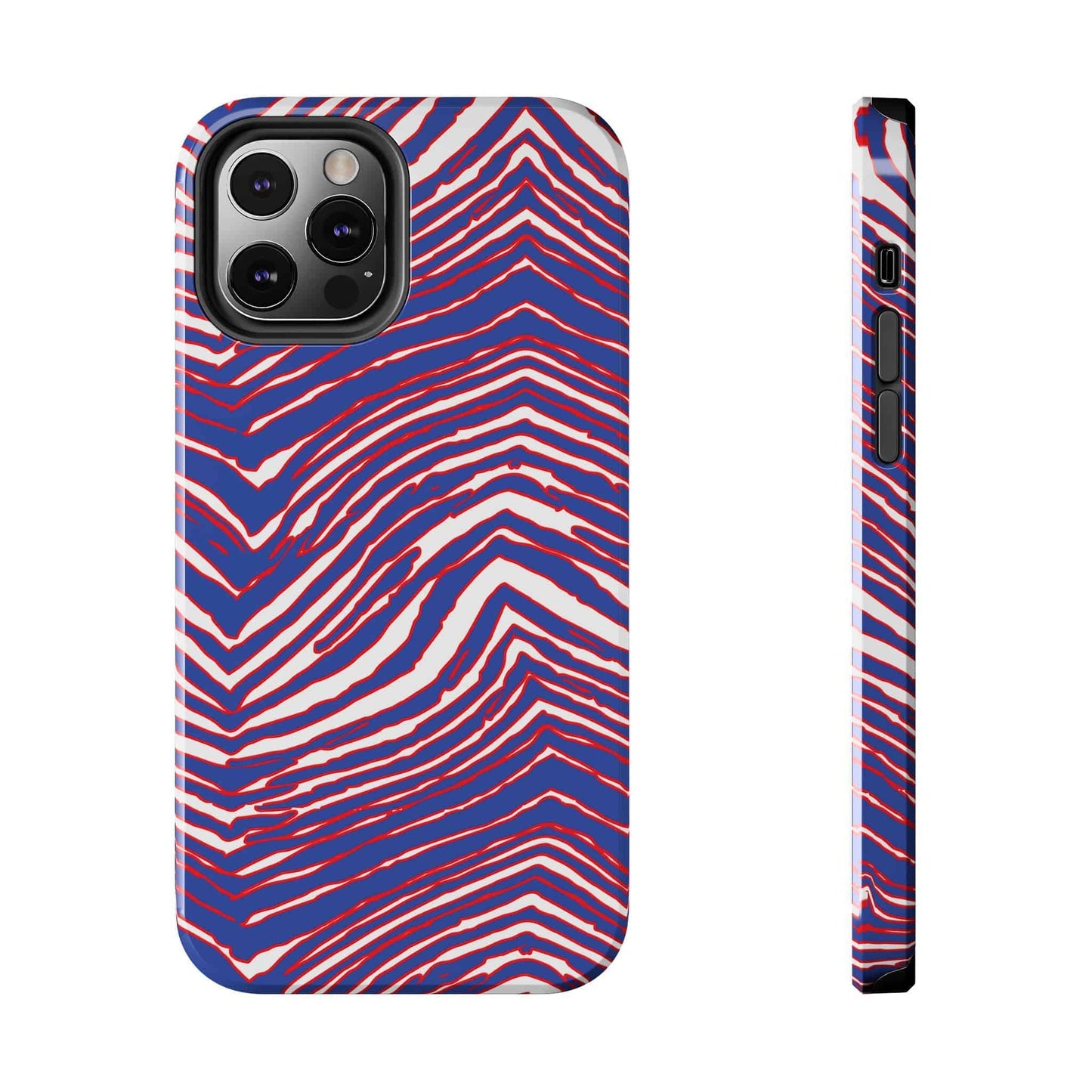 Buffalo Football Pattern iPhone Tough Phone Cases - Bflo Thread Co.