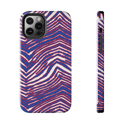 Buffalo Football Pattern iPhone Tough Phone Cases - Bflo Thread Co.