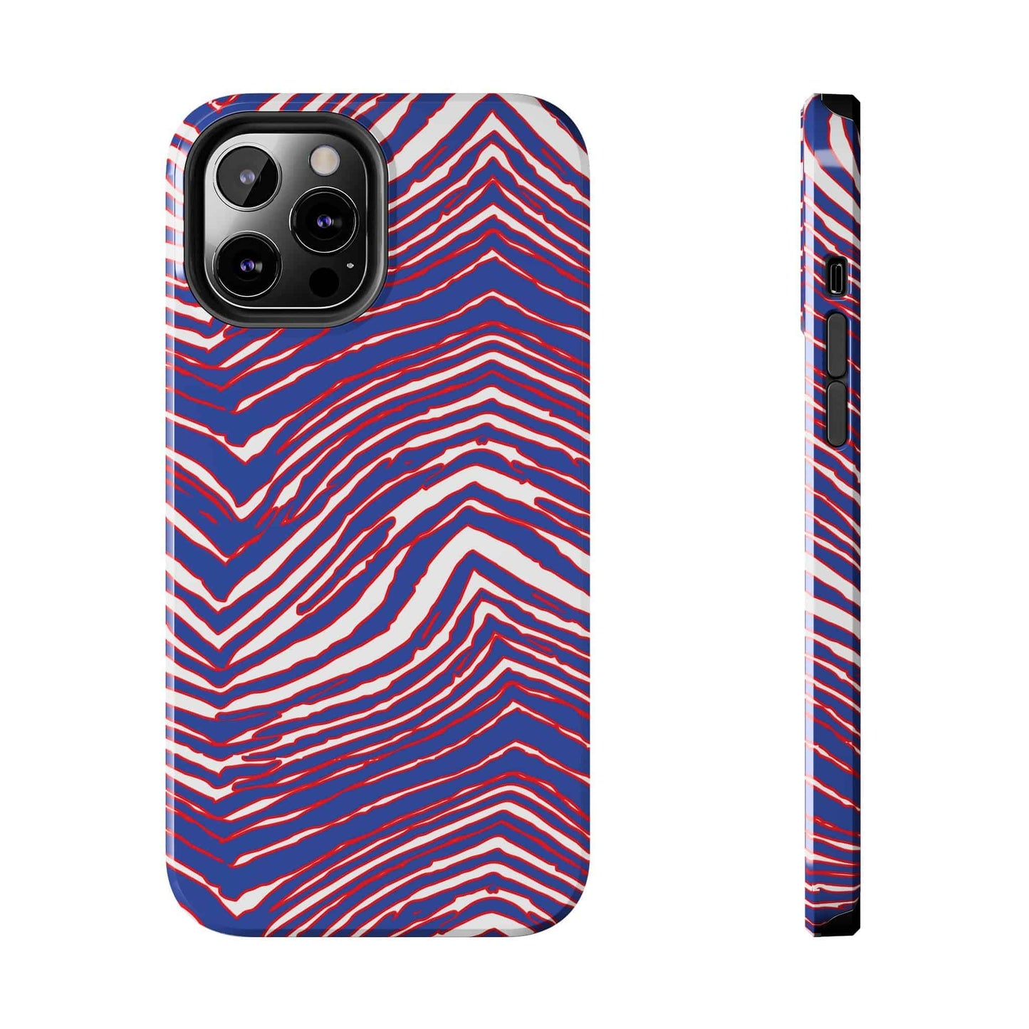 Buffalo Football Pattern iPhone Tough Phone Cases - Bflo Thread Co.