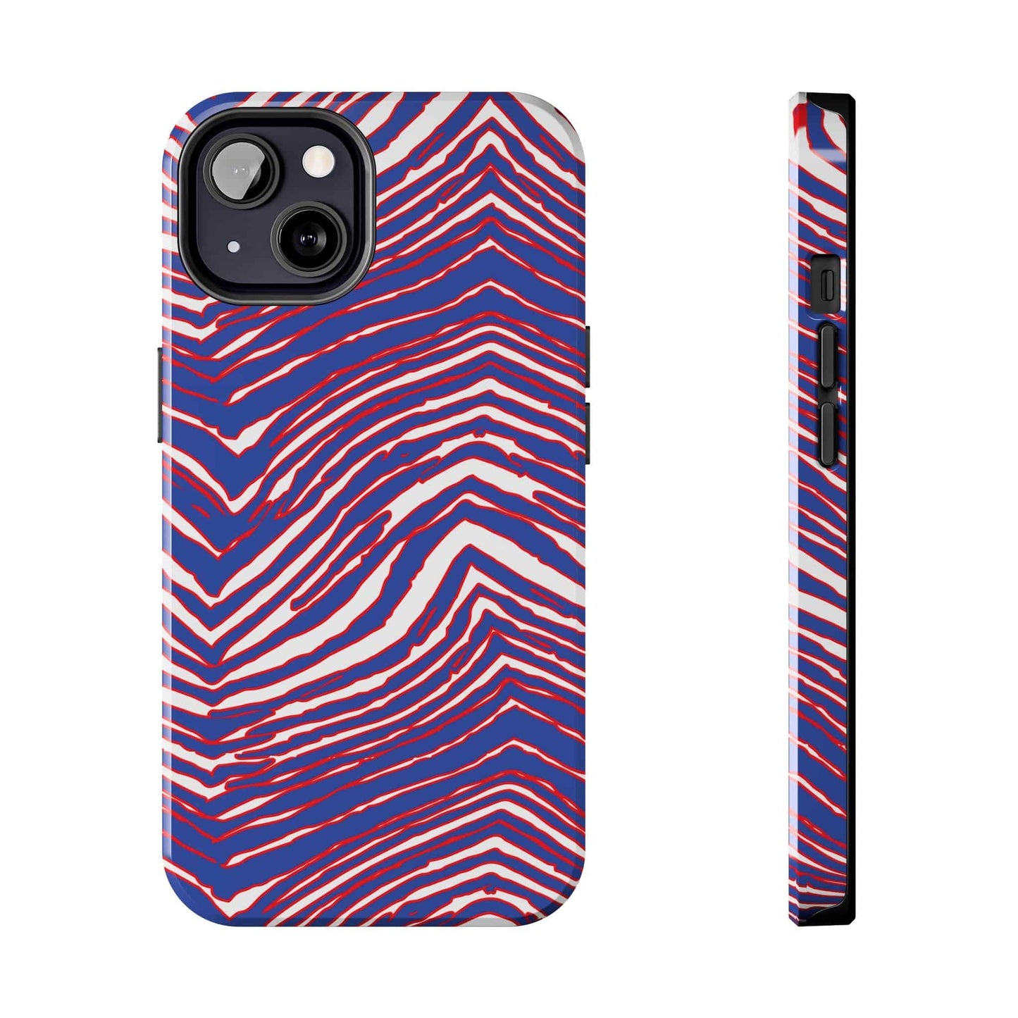 Buffalo Football Pattern iPhone Tough Phone Cases - Bflo Thread Co.