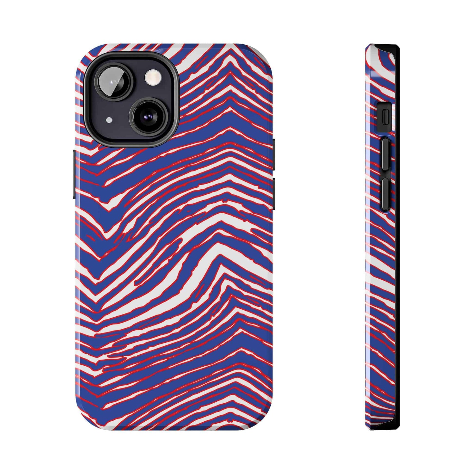 Buffalo Football Pattern iPhone Tough Phone Cases - Bflo Thread Co.