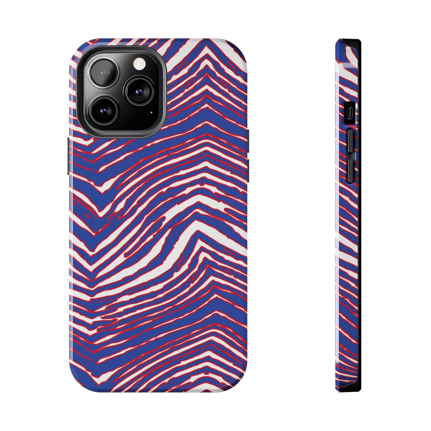 Buffalo Football Pattern iPhone Tough Phone Cases - Bflo Thread Co.